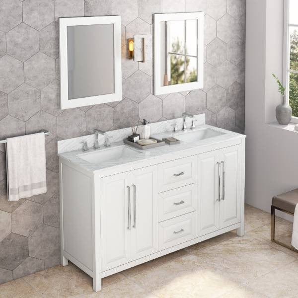 modern double sink vanity