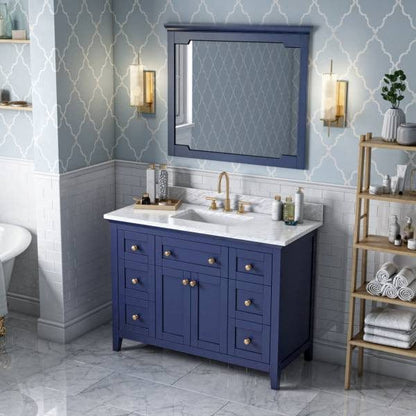 contemporary single ink bathroom vanity