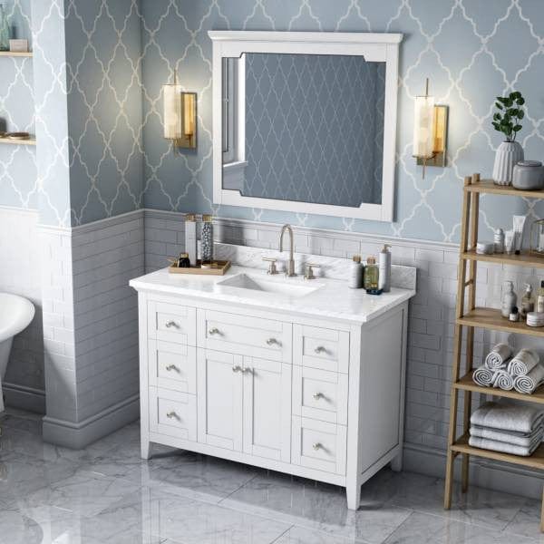 contemporary single sink vanity