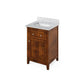 Chocolate freestanding bathroom vanity