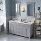 traditional double sink vanity