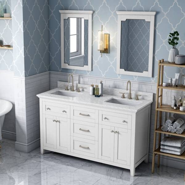 traditional single sink vanity