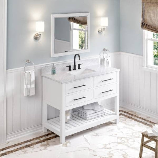 contemporary single sink vanity