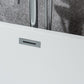 Lexora Vinter 67" Free Standing Acrylic Bathtub | Chrome Drain