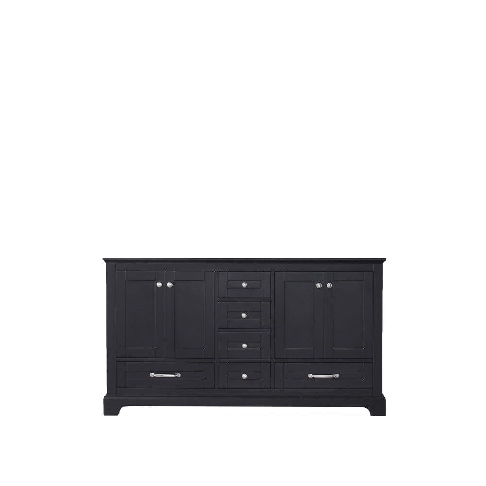 Lexora Dukes 60" Espresso Vanity Cabinet Only