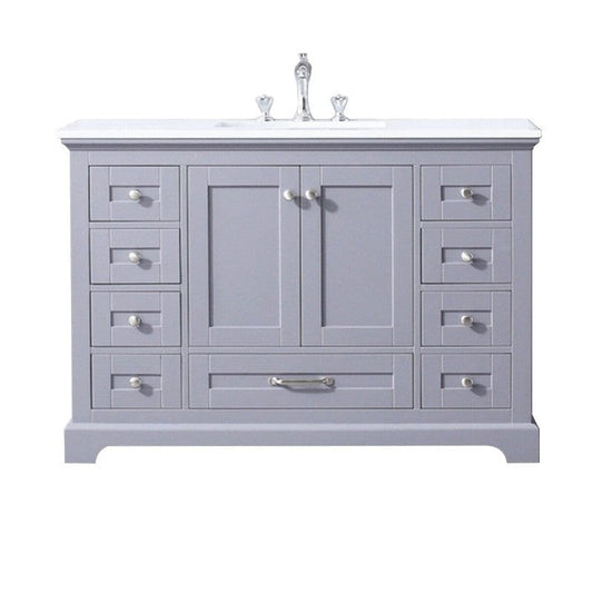 dark grey bathroom vanity