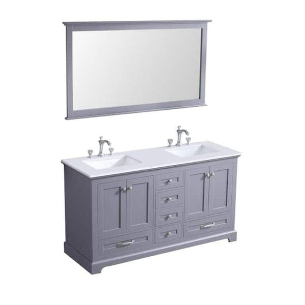 Freestanding bathroom vanity set