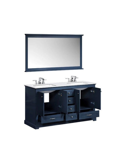 navy blue bathroom vanity set 