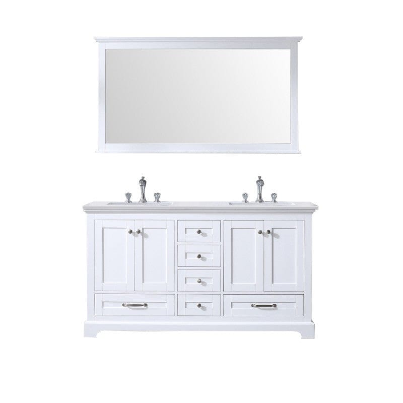 White bathroom vanity 