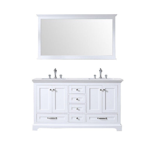 White bathroom vanity 