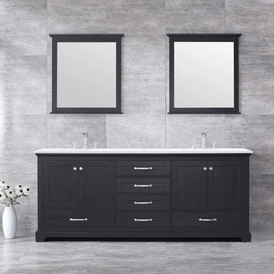 espresso modern freestanding bathroom vanity set