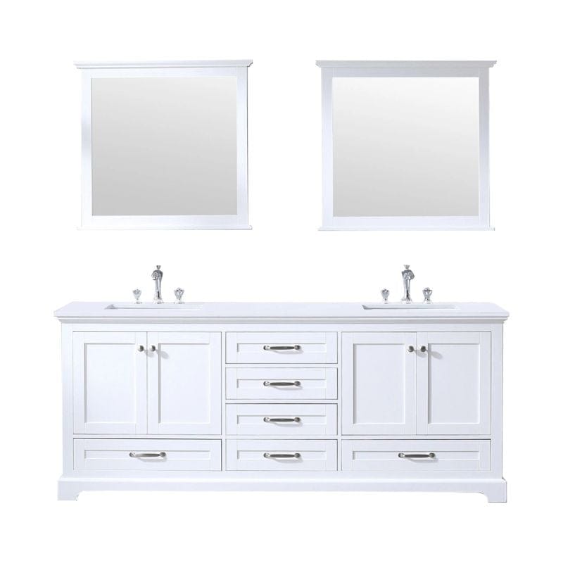 80 inch white bathroom vanity