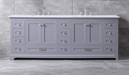 dark grey bathroom vanity