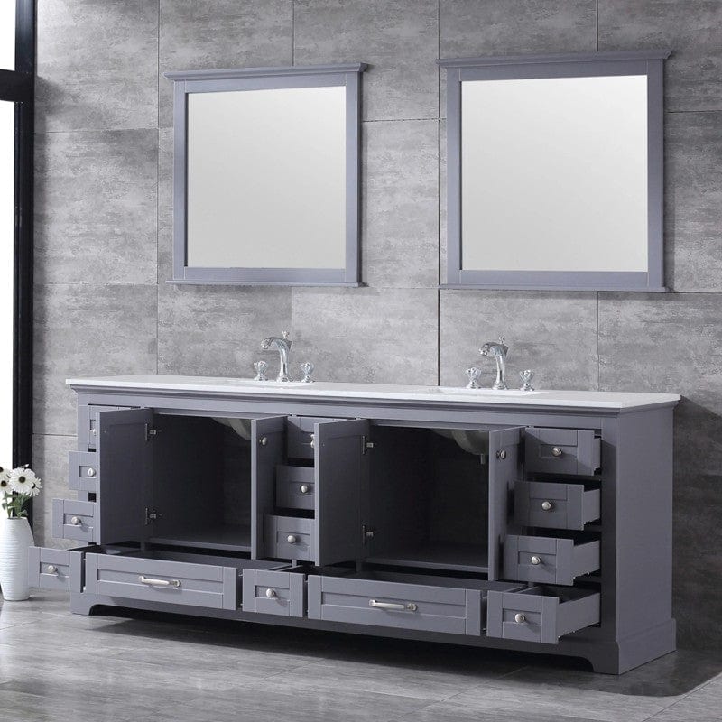 double undermount sink vanity set