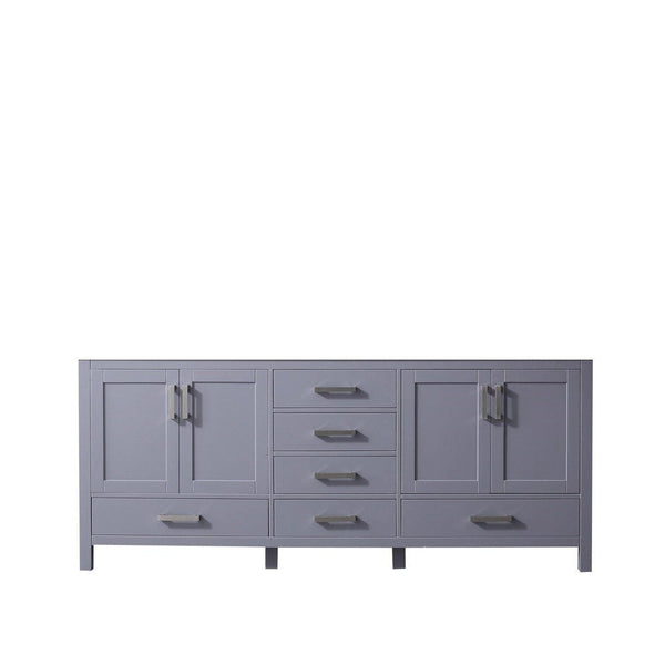 Lexora Jacques 80 Dark Grey Vanity Cabinet Only