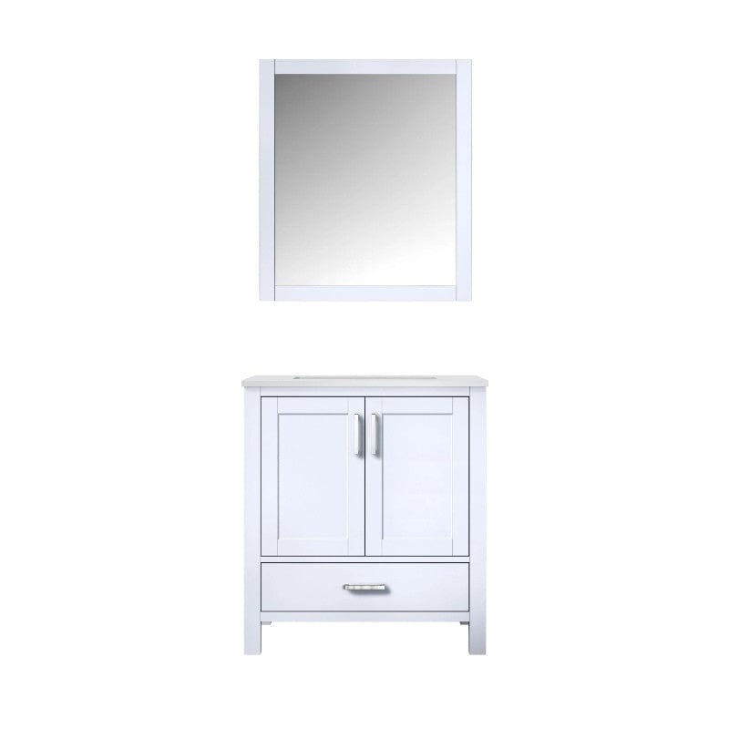 white freestanding bathroom vanity set