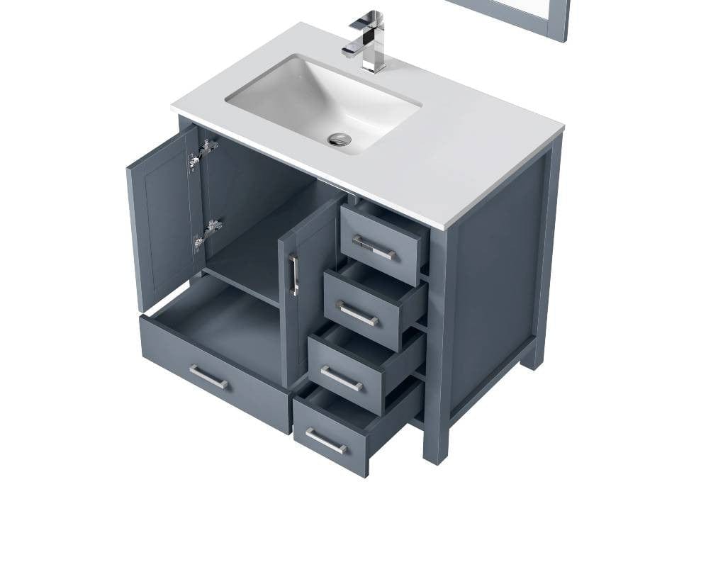 single undermount sink vanity