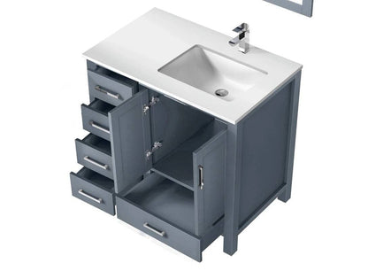 single undermount sink vanity