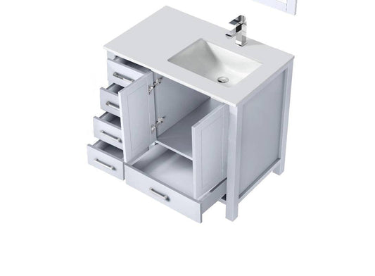 right offset bathroom vanity