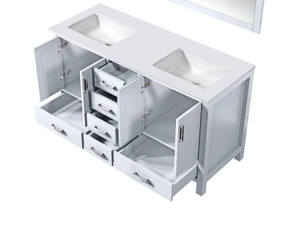 double undermount sink vanity