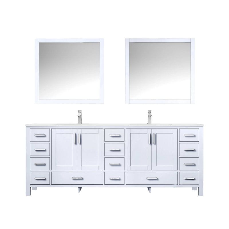 white bathroom vanity set