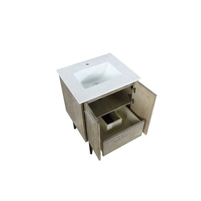 integrated sink vanity