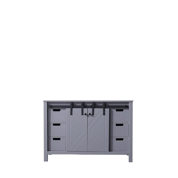 Lexora Marsyas 48 Dark Grey Vanity Cabinet Only