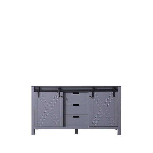 Lexora Marsyas 60 Dark Grey Vanity Cabinet Only
