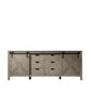 Lexora Marsyas 84" Ash Grey Vanity Cabinet Only