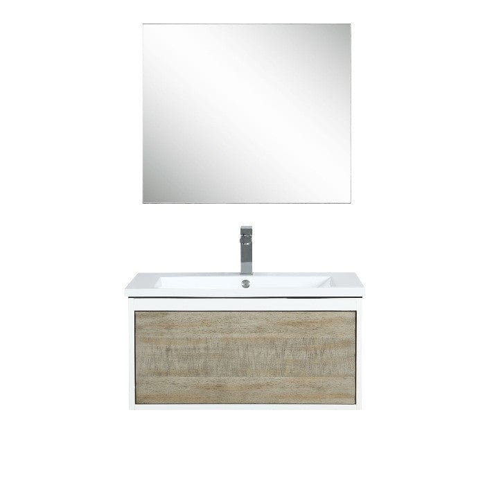 rustic acacia bathroom vanity