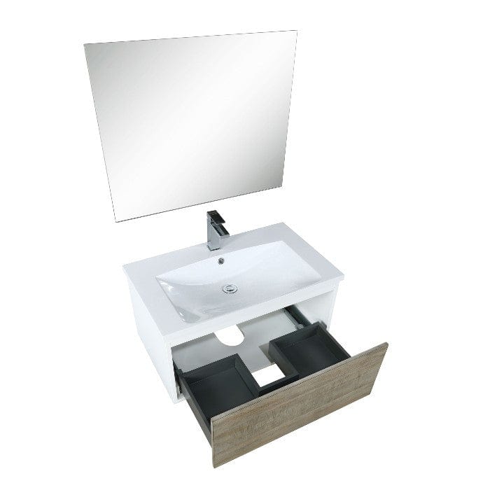 integrated sink bathroom vanity