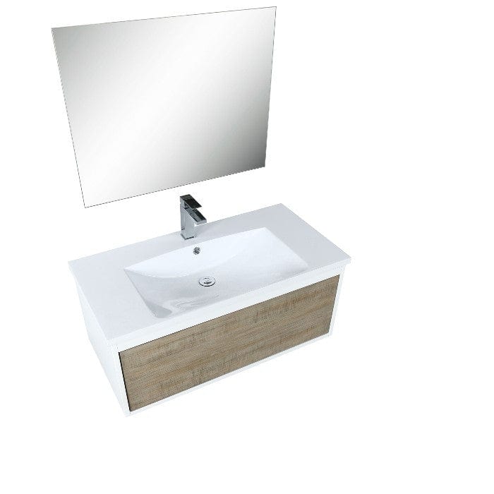 eustic acacia bathroom vanity set