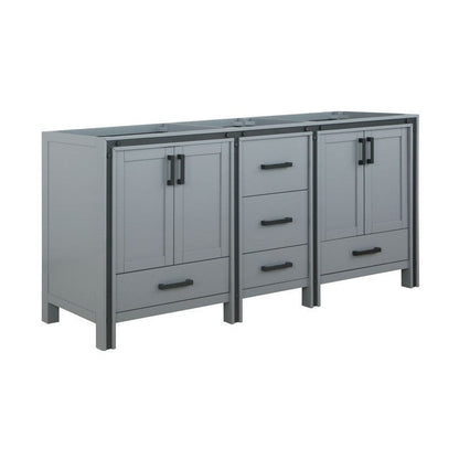 Ziva Transitional Dark Grey 72" Vanity Cabinet Only | LZV352272SB00000