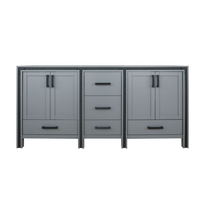 Ziva Transitional Dark Grey 72" Vanity Cabinet Only | LZV352272SB00000