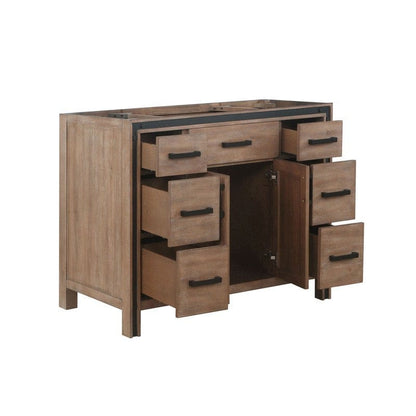 Ziva Transitional Rustic Barnwood 48" Vanity Cabinet Only | LZV352248SN00000