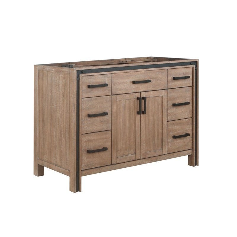 Ziva Transitional Rustic Barnwood 48" Vanity Cabinet Only | LZV352248SN00000