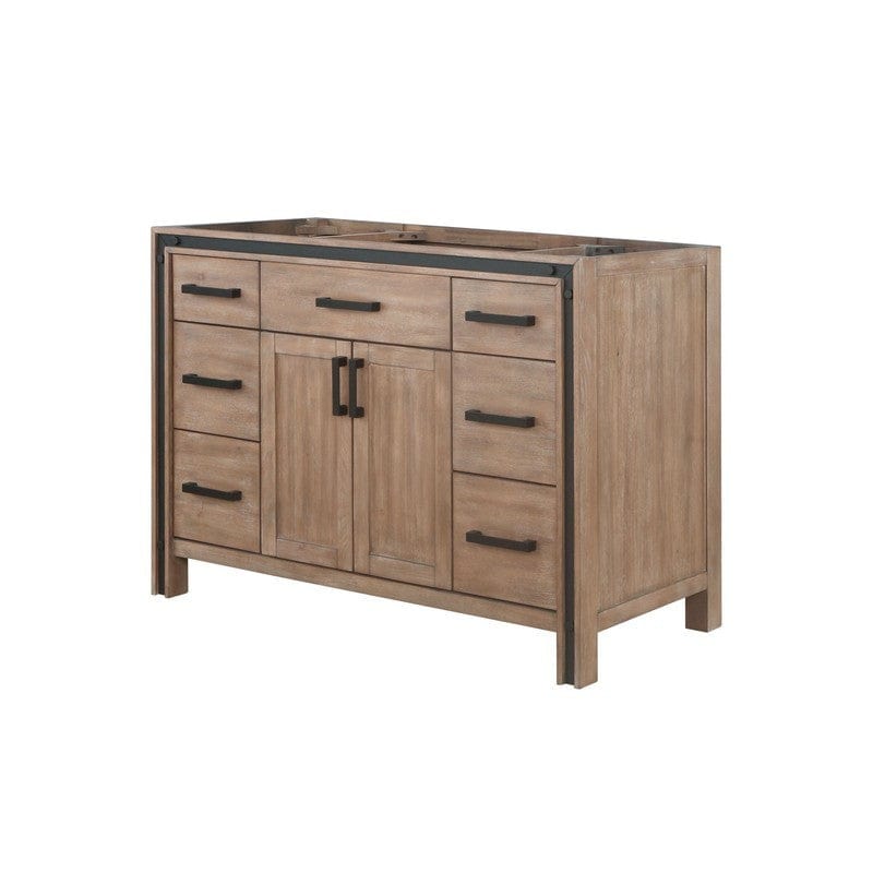 Ziva Transitional Rustic Barnwood 48" Vanity Cabinet Only | LZV352248SN00000