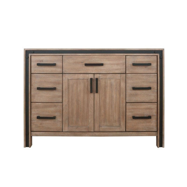 Ziva Transitional Rustic Barnwood 48 Vanity Cabinet Only | LZV352248SN00000