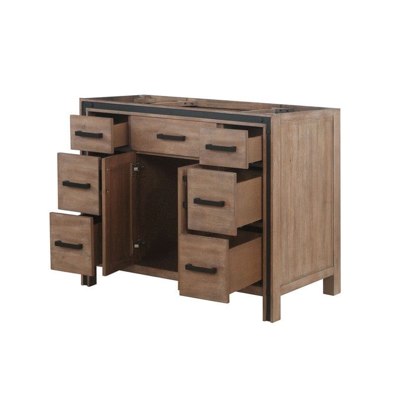 Ziva Transitional Rustic Barnwood 48" Vanity Cabinet Only | LZV352248SN00000