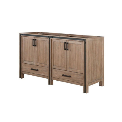 Ziva Transitional Rustic Barnwood 60" Vanity Cabinet Only | LZV352260SN00000