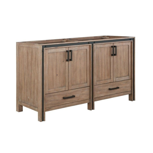 Ziva Transitional Rustic Barnwood 60" Vanity Cabinet Only | LZV352260SN00000