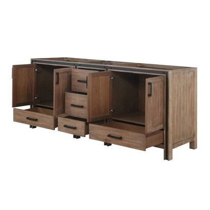 Ziva Transitional Rustic Barnwood 80" Vanity Cabinet Only | LZV352280SN00000