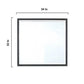 Ziva Transitional White 48" Single Vanity Set | LZV352248SAJSM34F