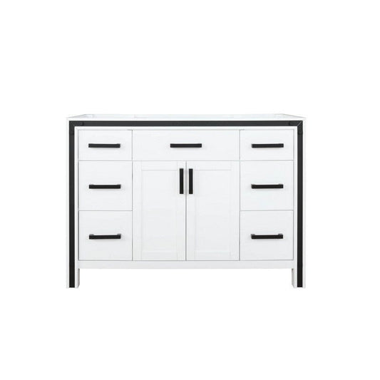 Ziva Transitional White 48" Vanity Cabinet Only | LZV352248SA00000