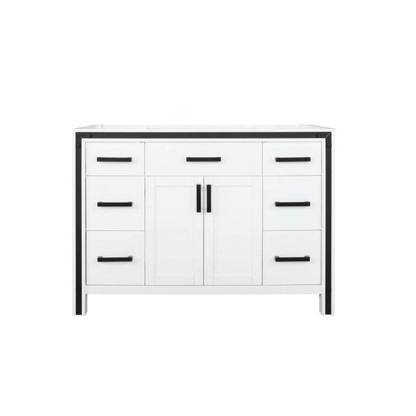 Ziva Transitional White 48 Vanity Cabinet Only | LZV352248SA00000