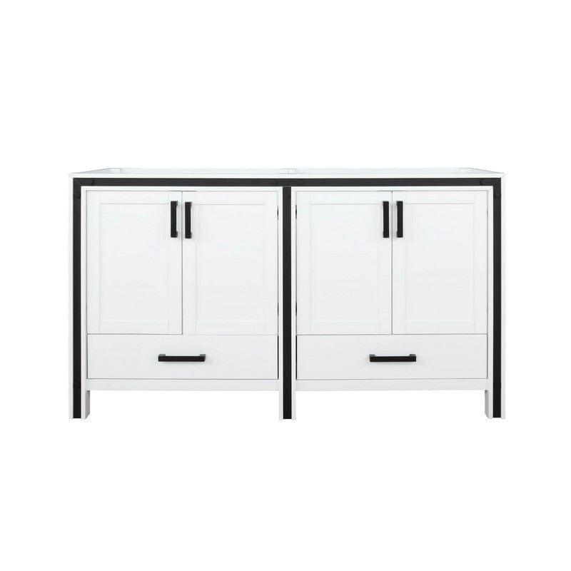 Ziva Transitional White 60" Vanity Cabinet Only | LZV352260SA00000