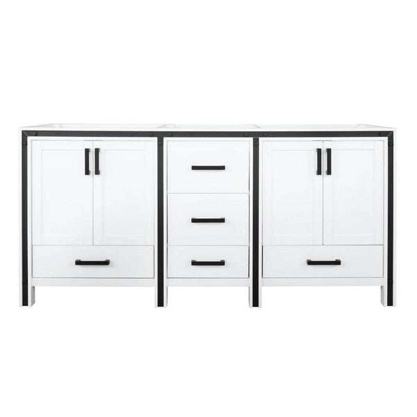 Ziva Transitional White 72 Vanity Cabinet Only | LZV352272SA00000