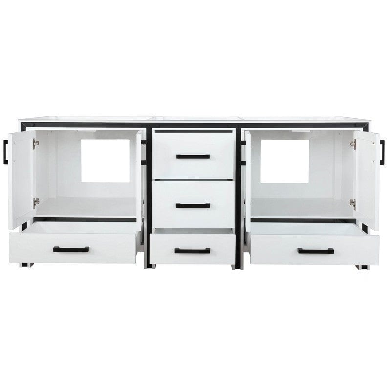 Ziva Transitional White 72" Vanity Cabinet Only | LZV352272SA00000