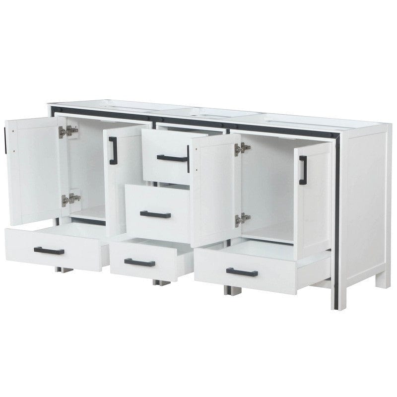 Ziva Transitional White 72" Vanity Cabinet Only | LZV352272SA00000