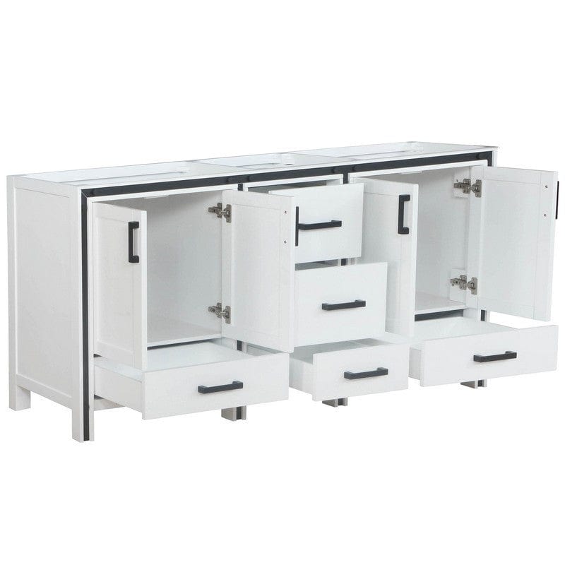 Ziva Transitional White 72" Vanity Cabinet Only | LZV352272SA00000